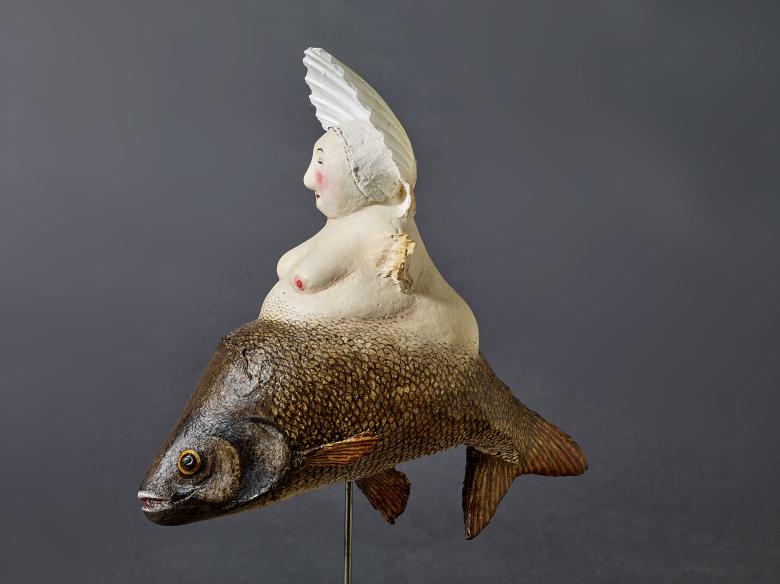 Fischmeduse III Seitenansicht